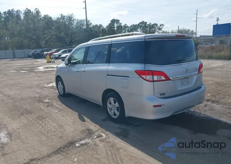 2014 Nissan Quest Sv из США, поврежденный, VIN JN8AE2KP0E9106385